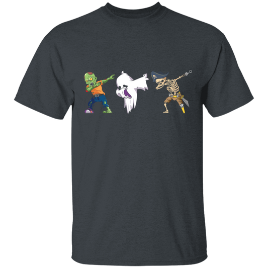 Halloween Dabbing  Zombie, Ghost, & Skeleton Youth T-Shirt