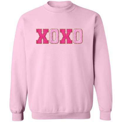 XOXO Faux Chenille Glitter Patches Valentine's Day Collection - Youth & Adult T-Shirts & Sweatshirts