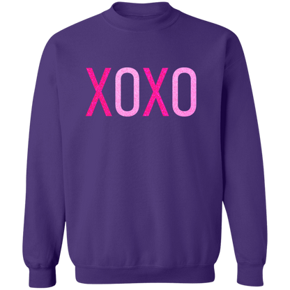 XOXO Glitter Valentine's Day Mommy & Me Collection - Adult, Youth, Toddler, & Infant T-Shirts & Sweatshirts