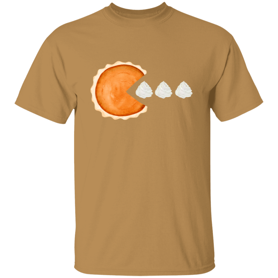 Pumpkin Pie Pacman Thanksgiving T-Shirt