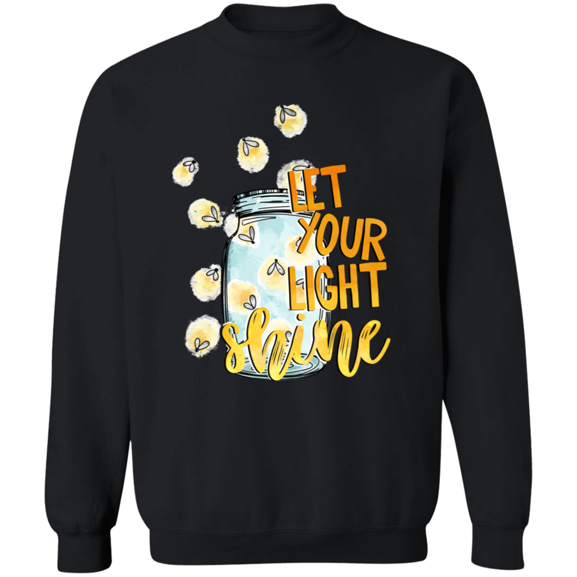 Let Your Light Shine Inspirational Collection - Graphic T-Shirt, Long-Sleeve Tees, Sweatshirts, Mugs, & Throw Pillows