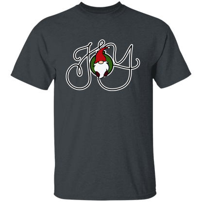 Christmas Joy Gnome Holiday T-Shirt