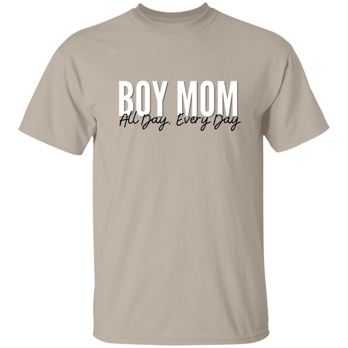 Boy Mom All Day, Every Day T-Shirts, Long-Sleeve Tees, & Sweatshirts