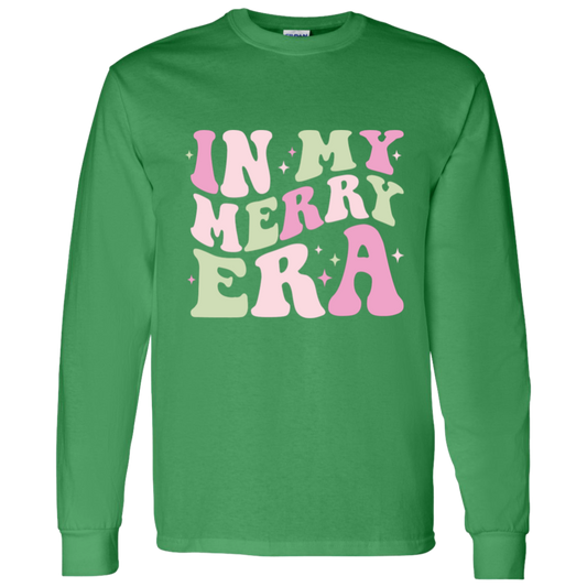 In My Merry Era Retro Long-Sleeve T-Shirt