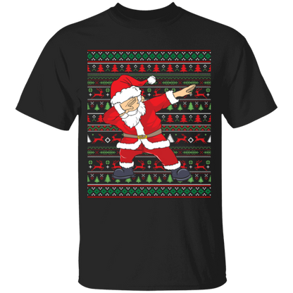 Dabbing Santa Ugly Christmas Sweater Youth T-Shirt