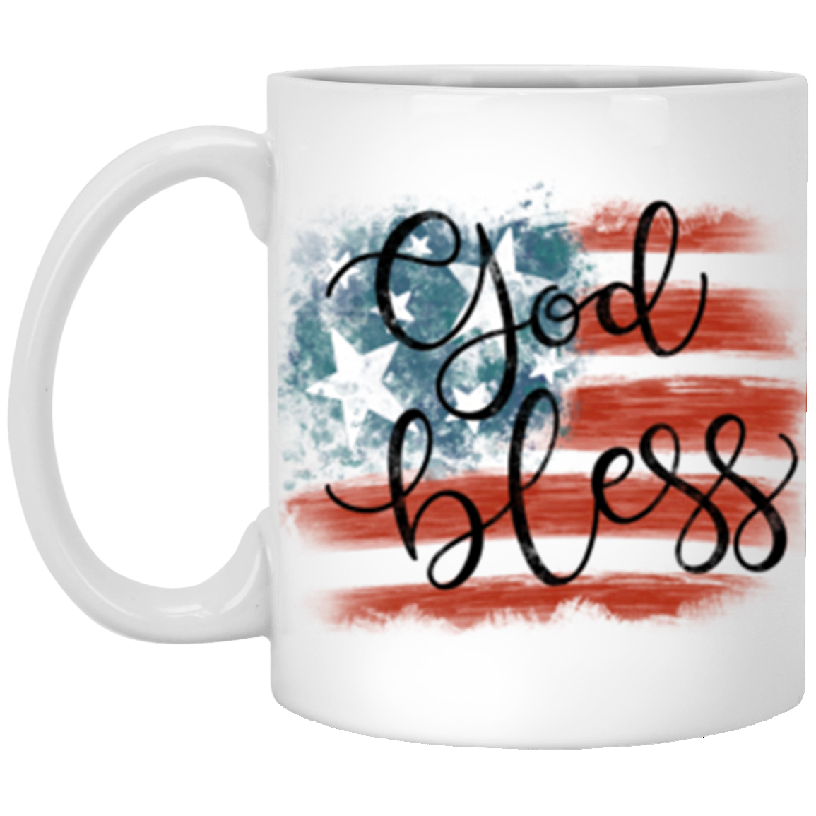 God Bless the USA Patriotic Collection - Graphic T-Shirts, Sweatshirts, and Mugs