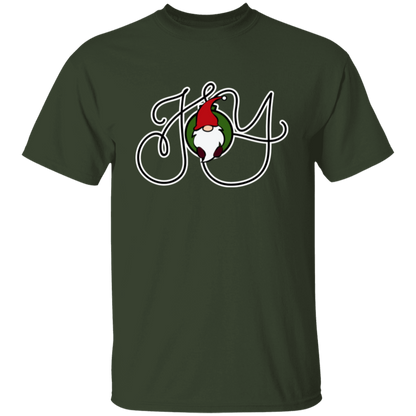 Christmas Joy Gnome Holiday T-Shirt