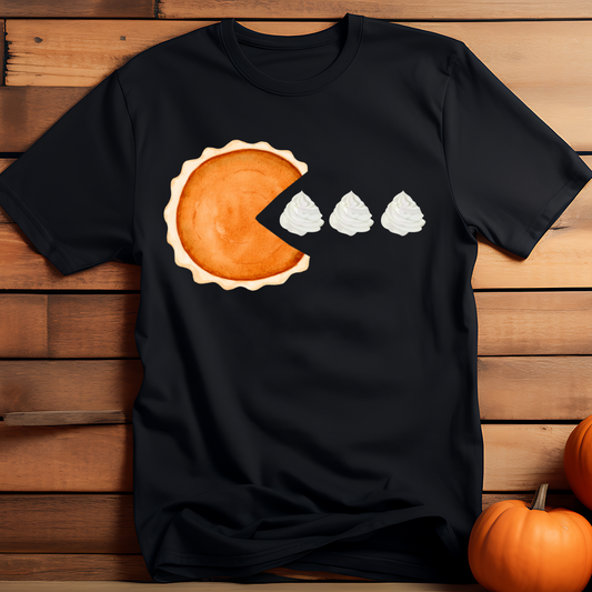 Pumpkin Pie Pacman Thanksgiving T-Shirt