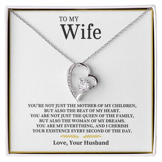 To My Wife | You Are My Everything - Forever Love Necklace