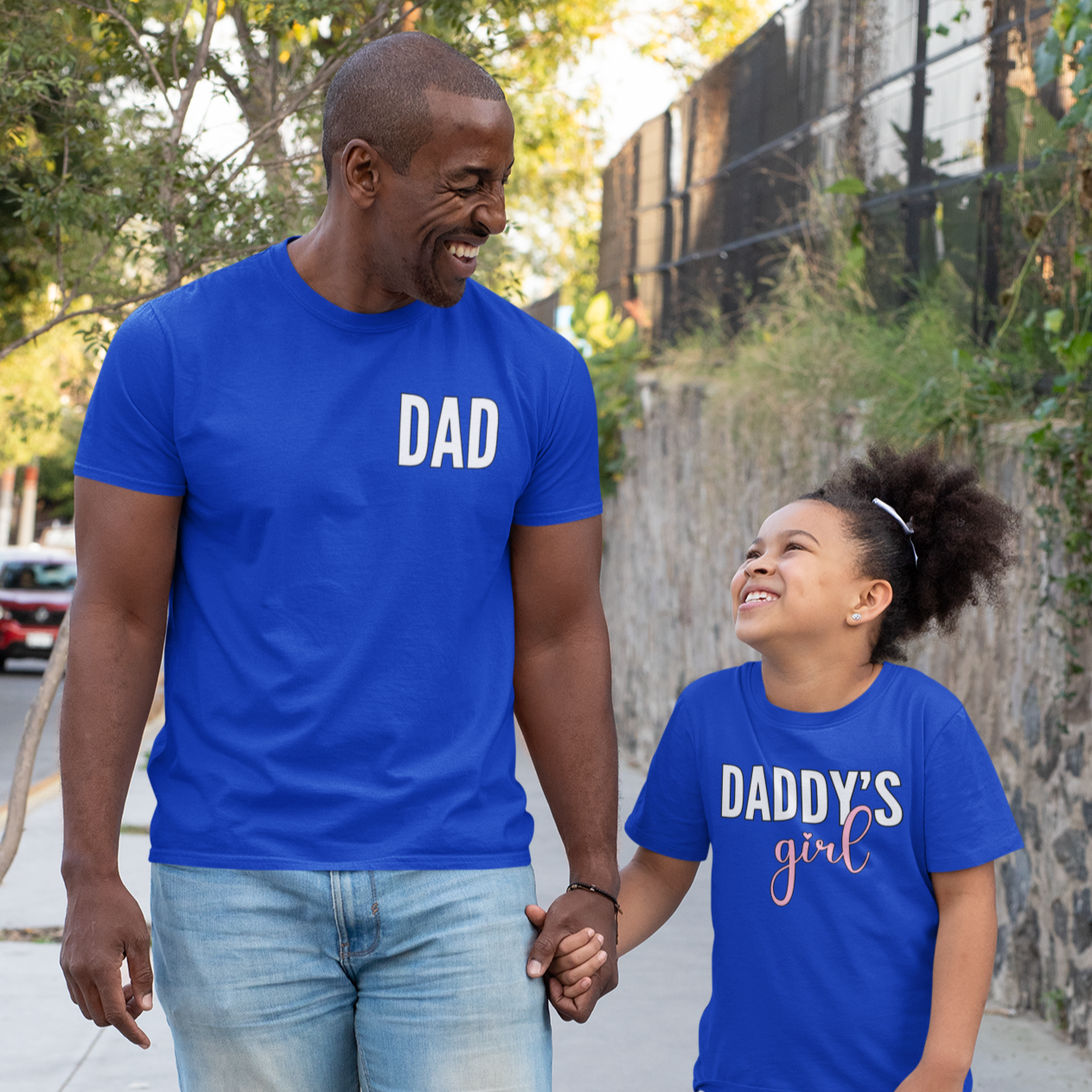 Matching Family T-Shirts - Daddy's or Mama's Little Man or Girl